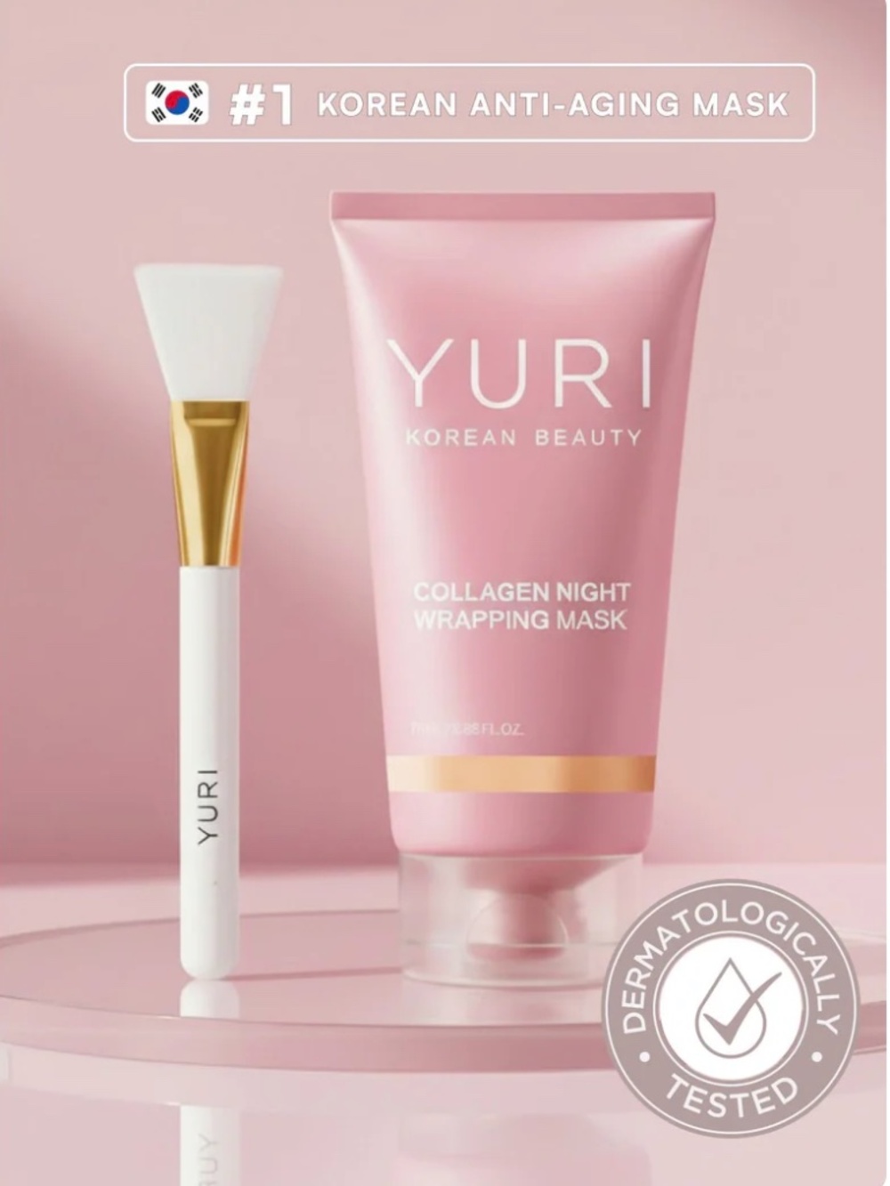 NIB YURI Korean Beauty Collagen Night Wrapping Mask | Bundle & Save